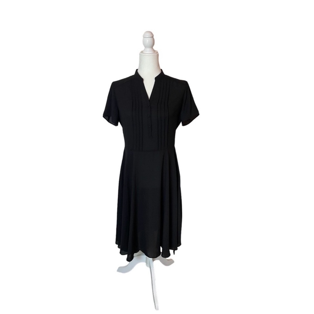 NWT Nanette Lepore Women’s Flutter Sleeve Pintuck Dress